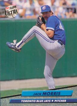 #452 Jack Morris - Toronto Blue Jays - 1992 Ultra Baseball