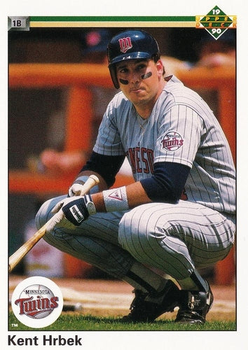 #452 Kent Hrbek - Minnesota Twins - 1990 Upper Deck Baseball