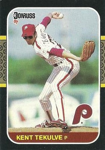#453 Kent Tekulve - Philadelphia Phillies - 1987 Donruss Baseball