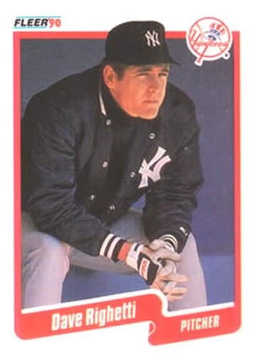 #453 Dave Righetti - New York Yankees - 1990 Fleer USA Baseball
