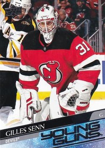 #453 Gilles Senn - New Jersey Devils - 2020-21 Upper Deck Hockey