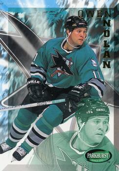 #453 Owen Nolan - San Jose Sharks - 1995-96 Parkhurst International Hockey