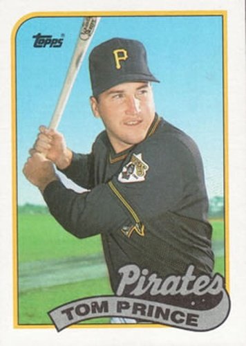 #453 Tom Prince - Pittsburgh Pirates - 1989 Topps Baseball