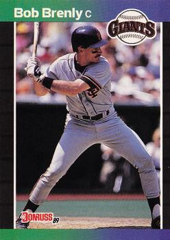 #453 Bob Brenly - San Francisco Giants - 1989 Donruss Baseball