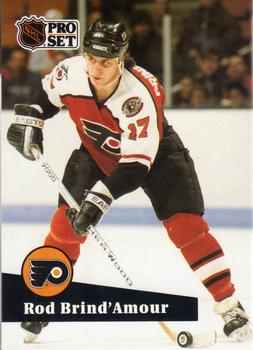 #453 Rod Brind'Amour - 1991-92 Pro Set Hockey