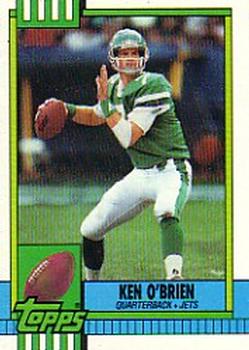 #453 Ken O'Brien - New York Jets - 1990 Topps Football