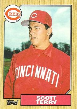 #453 Scott Terry - Cincinnati Reds - 1987 Topps Baseball