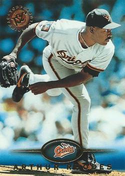 #453 Arthur Rhodes - Baltimore Orioles - 1995 Stadium Club Baseball