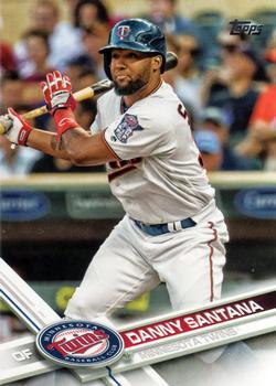 #453 Danny Santana - Minnesota Twins - 2017 Topps Baseball