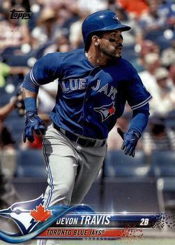 #453 Devon Travis - Toronto Blue Jays - 2018 Topps Baseball