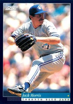 #453 Jack Morris - Toronto Blue Jays -1994 Score Baseball