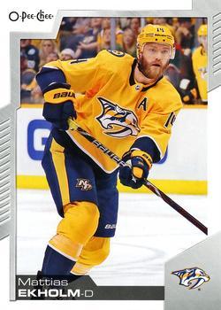 #453 Mattias Ekholm - Nashville Predators - 2020-21 O-Pee-Chee Hockey