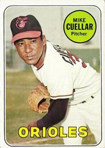 #453 Mike Cuellar - Baltimore Orioles - 1969 Topps Baseball