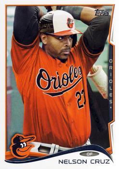 #453 Nelson Cruz - Baltimore Orioles - 2014 Topps Baseball