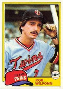 #453 Rob Wilfong - Minnesota Twins - 1981 Topps Baseball