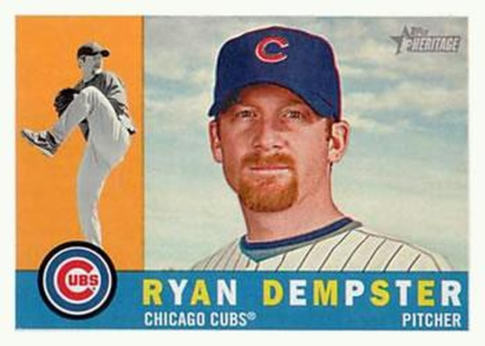 #453 Ryan Dempster - Chicago Cubs - 2009 Topps Heritage Baseball