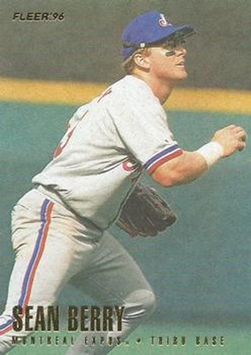 #453 Sean Berry - Montreal Expos - 1996 Fleer Baseball