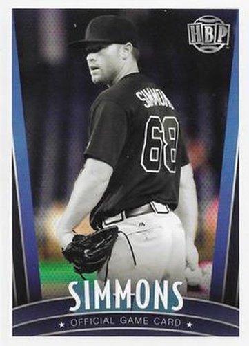 #453 Shae Simmons - Atlanta Braves - 2017 Honus Bonus Fantasy Baseball