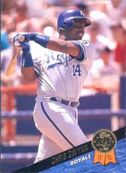 #453 Chris Gwynn - Kansas City Royals - 1993 Leaf Baseball