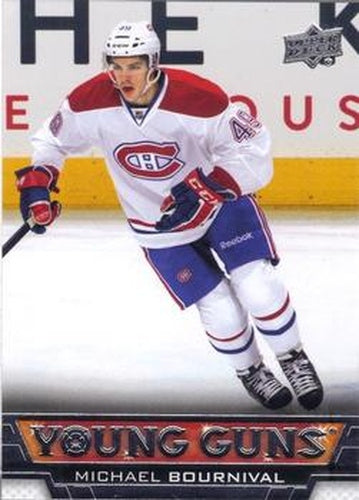 #453 Michael Bournival - Montreal Canadiens - 2013-14 Upper Deck Hockey
