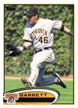 #453 Garrett Jones - Pittsburgh Pirates - 2012 Topps Baseball