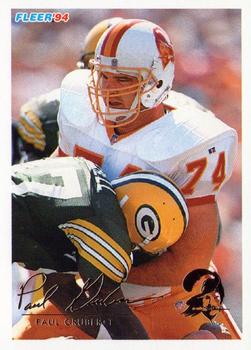 #453 Paul Gruber - Tampa Bay Buccaneers - 1994 Fleer Football