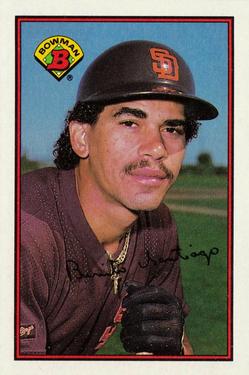 #453 Benny Santiago - San Diego Padres - 1989 Bowman Baseball