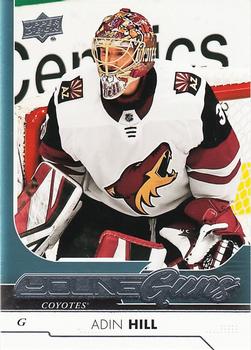 #454 Adin Hill - Arizona Coyotes - 2017-18 Upper Deck Hockey