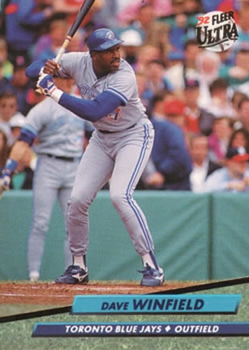 #454 Dave Winfield - Toronto Blue Jays - 1992 Ultra Baseball