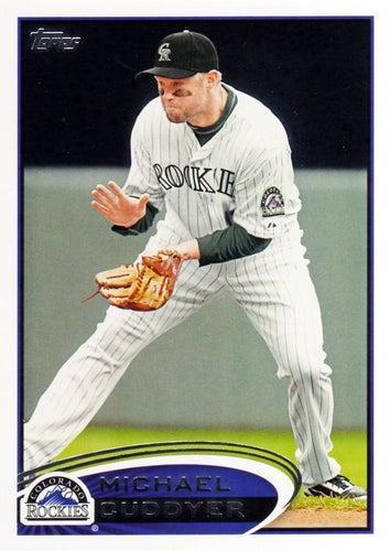 #454 Michael Cuddyer - Colorado Rockies - 2012 Topps Baseball