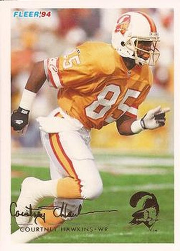 #454 Courtney Hawkins - Tampa Bay Buccaneers - 1994 Fleer Football