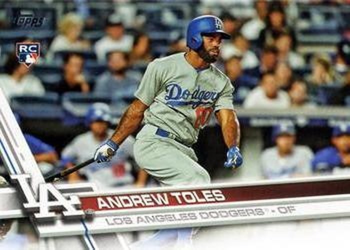 #454 Andrew Toles - Los Angeles Dodgers - 2017 Topps Baseball