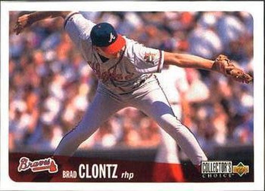 #454 Brad Clontz - Atlanta Braves - 1996 Collector's Choice Baseball