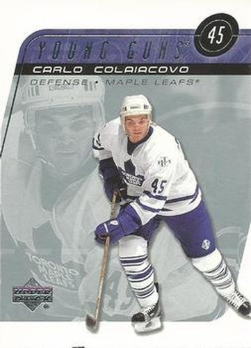 #454 Carlo Colaiacovo - Toronto Maple Leafs - 2002-03 Upper Deck Hockey