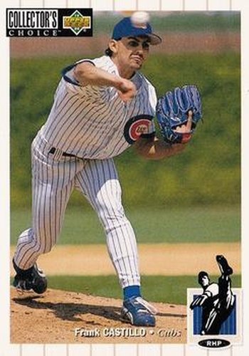 #454 Frank Castillo - Chicago Cubs - 1994 Collector's Choice Baseball