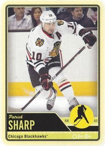 #454 Patrick Sharp - Chicago Blackhawks - 2012-13 O-Pee-Chee Hockey