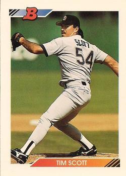 #454 Tim Scott - San Diego Padres - 1992 Bowman Baseball