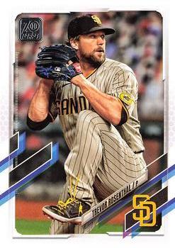 #454 Trevor Rosenthal - San Diego Padres - 2021 Topps Baseball