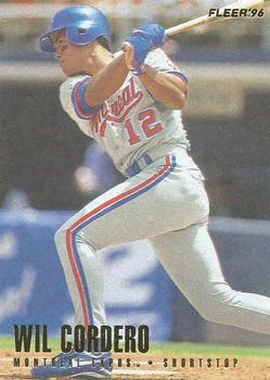 #454 Wil Cordero - Montreal Expos - 1996 Fleer Baseball