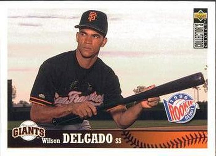 #454 Wilson Delgado - San Francisco Giants - 1997 Collector's Choice Baseball