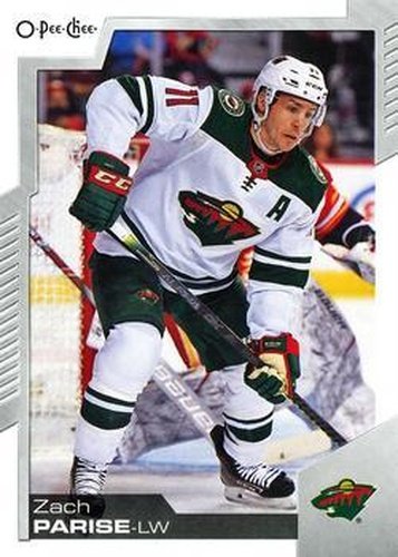 #454 Zach Parise - Minnesota Wild - 2020-21 O-Pee-Chee Hockey