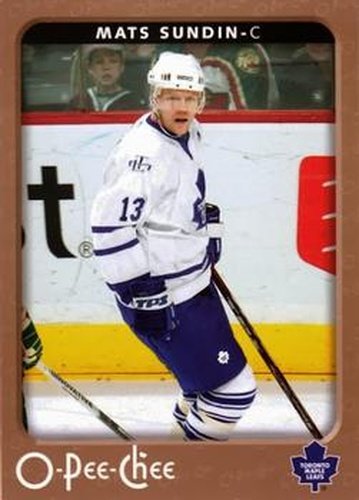 #454 Mats Sundin - Toronto Maple Leafs - 2006-07 O-Pee-Chee Hockey