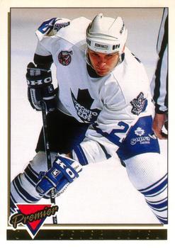 #454 Peter Zezel - Toronto Maple Leafs - 1993-94 O-Pee-Chee Premier Hockey - Gold