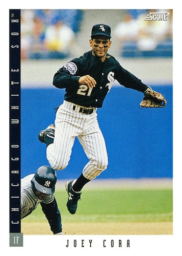 #454 Joey Cora - Chicago White Sox - 1993 Score Baseball