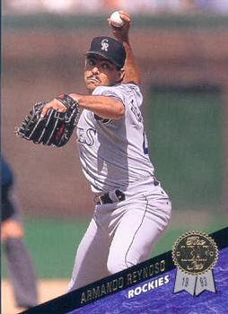 #454 Armando Reynoso - Colorado Rockies - 1993 Leaf Baseball