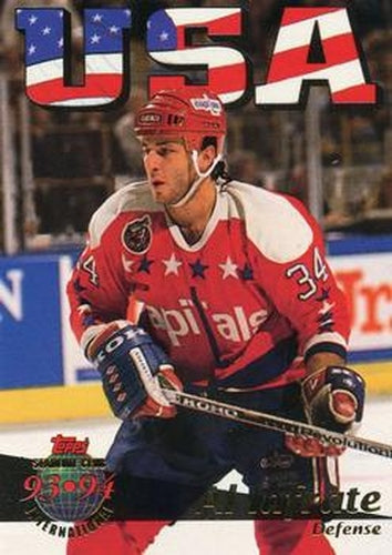 #455 Al Iafrate - Washington Capitals - 1993-94 Stadium Club Hockey