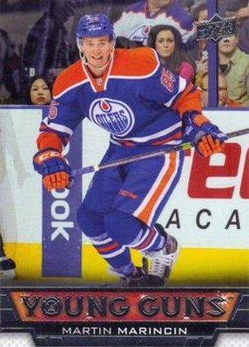 #455 Martin Marincin - Edmonton Oilers - 2013-14 Upper Deck Hockey