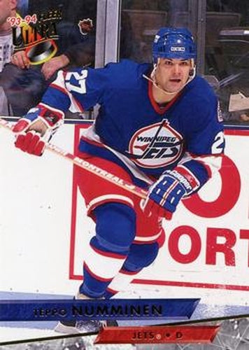 #455 Teppo Numminen - Winnipeg Jets - 1993-94 Ultra Hockey