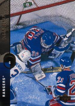 #455 Glenn Healy - New York Rangers - 1994-95 Upper Deck Hockey