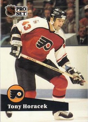#455 Tony Horacek - 1991-92 Pro Set Hockey
